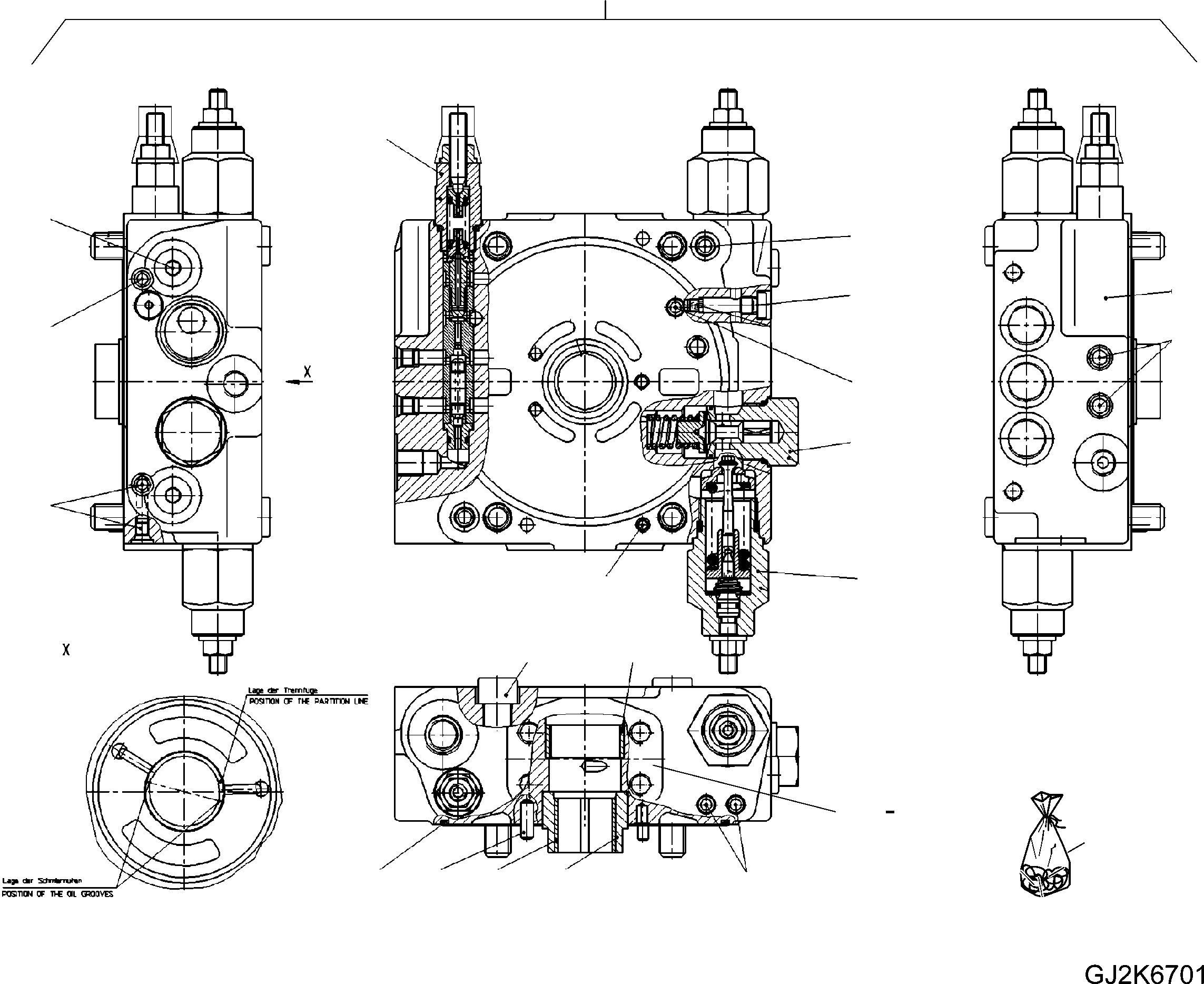 Крышка 42U-17-H0T13 KOMATSU