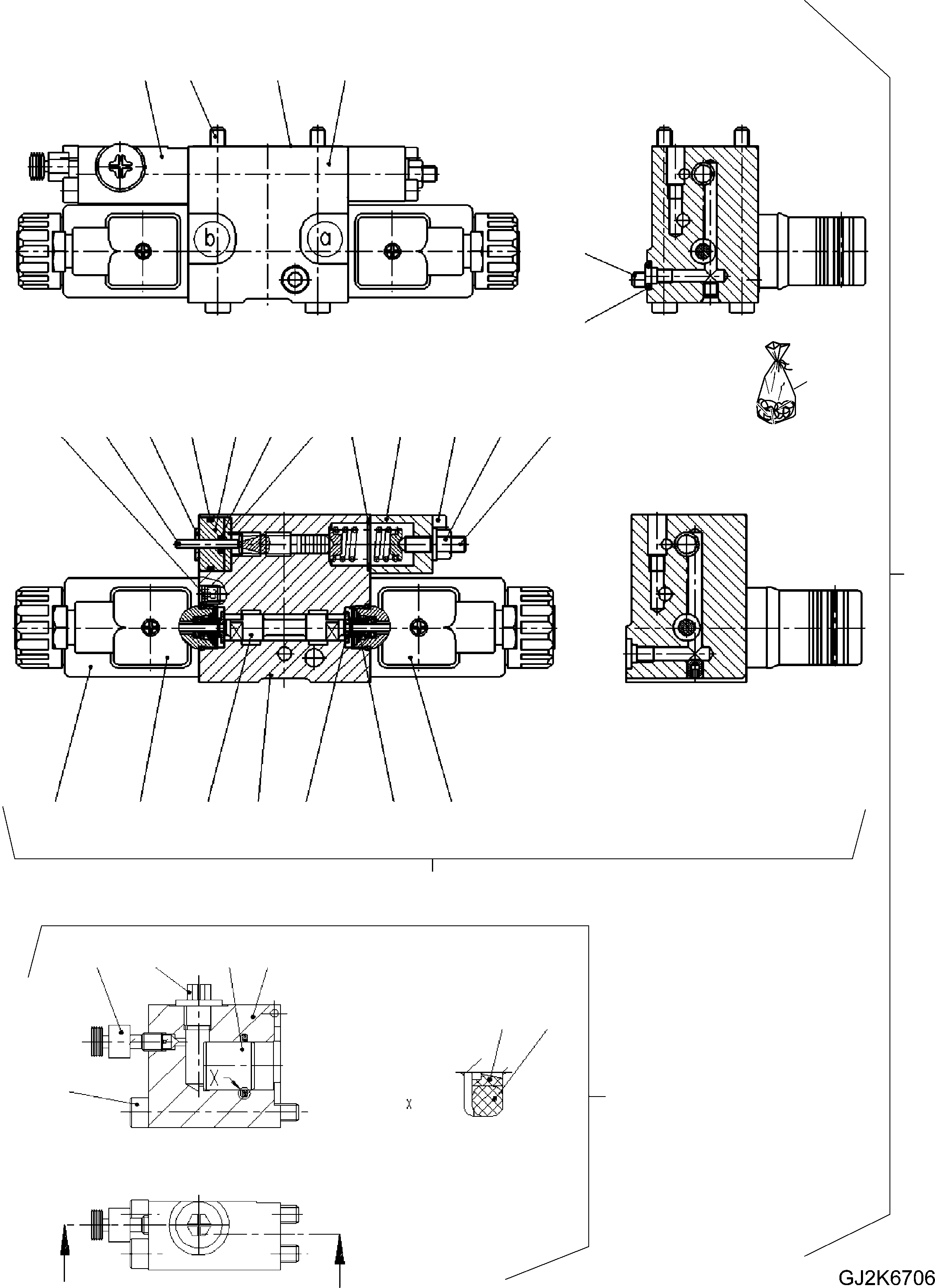 Комплект прокладок 42U-17-H0T27 KOMATSU