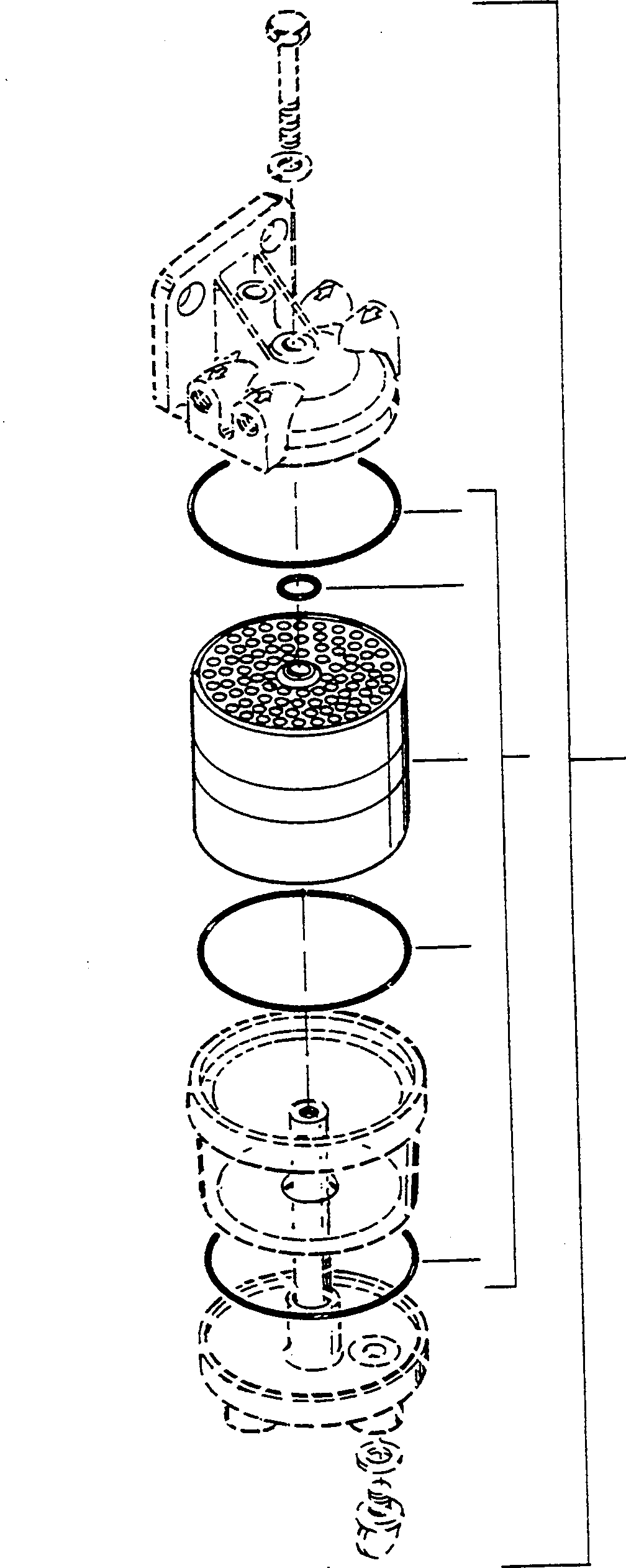 FUEL FILTER 4906193M91 KOMATSU