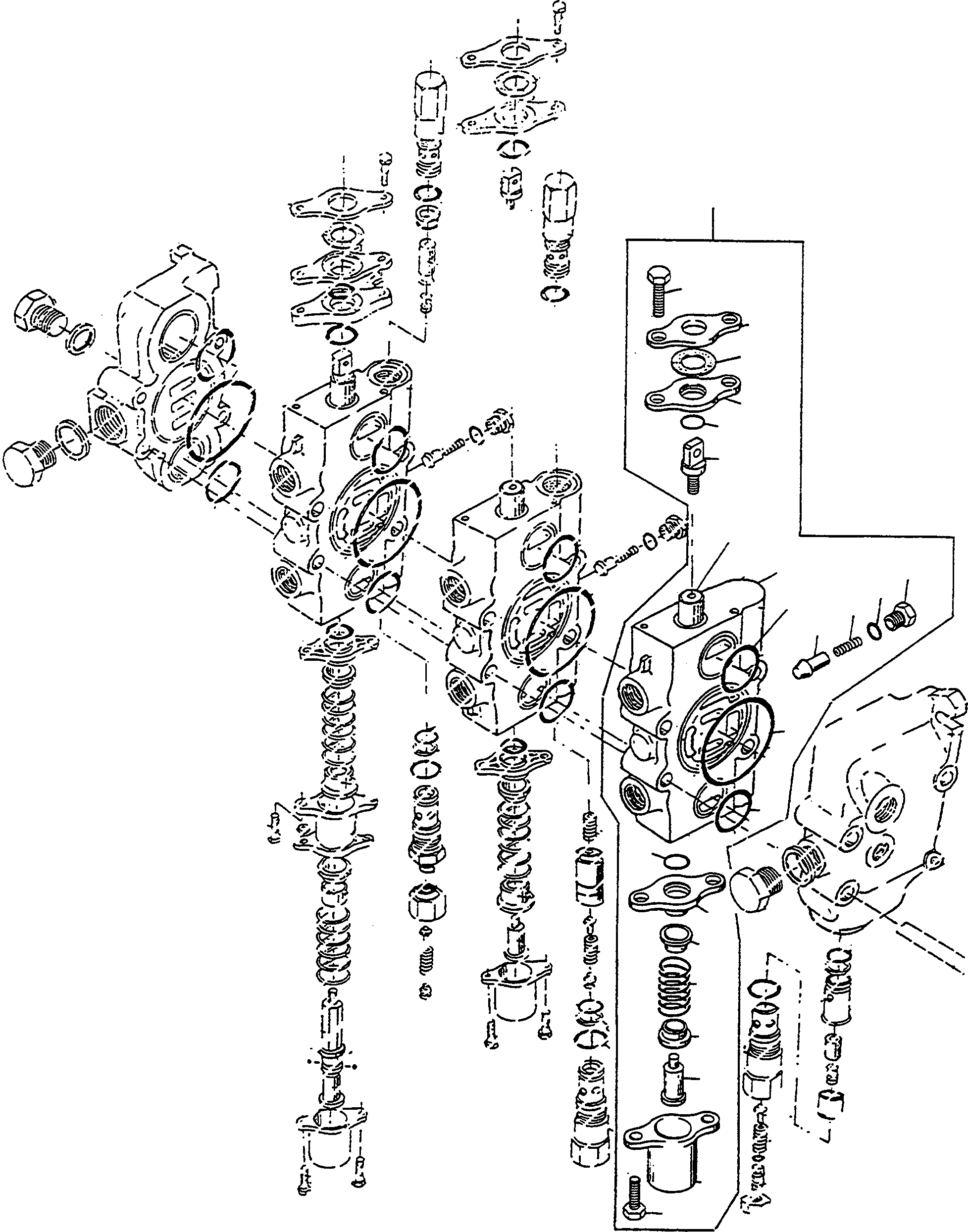 Клапанный блок 4919337M91 KOMATSU