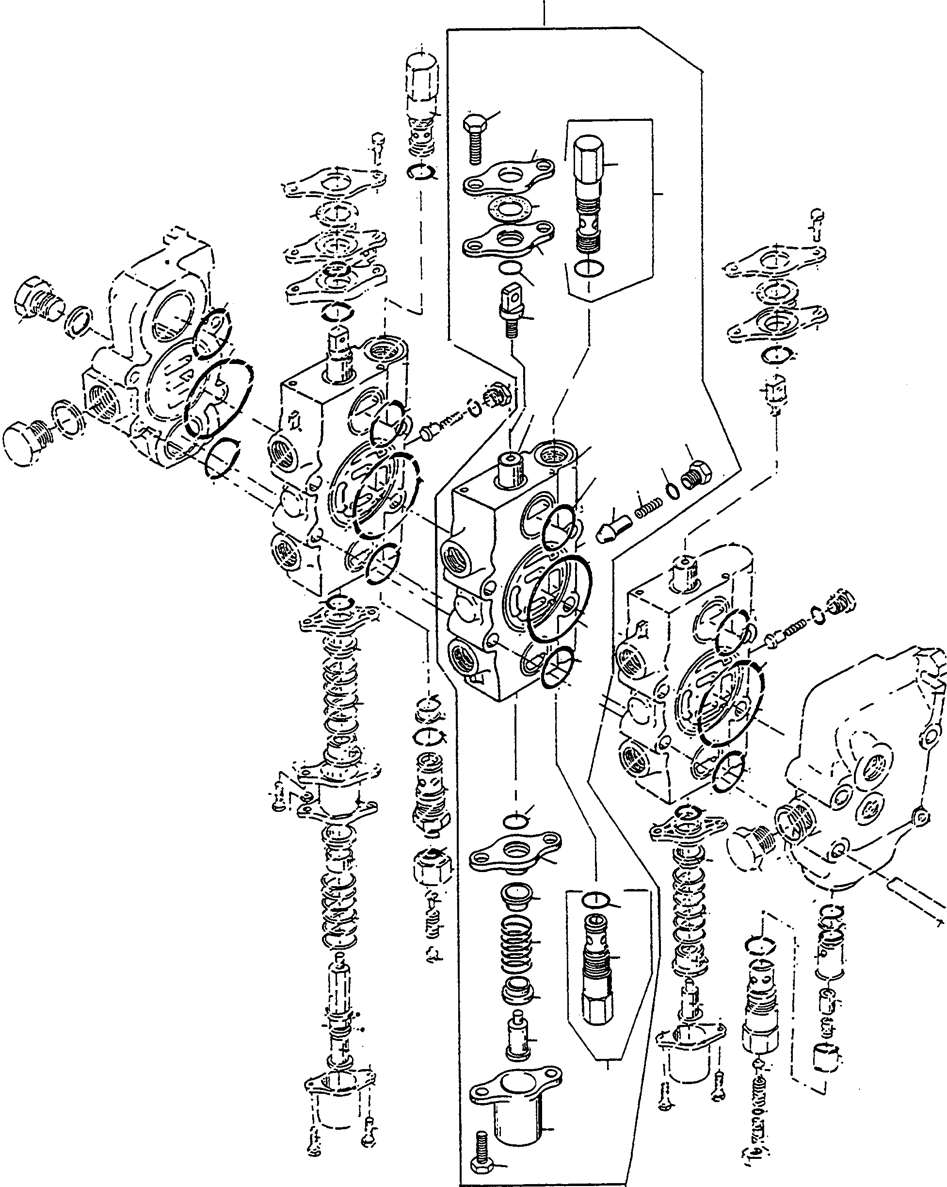 Клапанный блок 4919338M91 KOMATSU