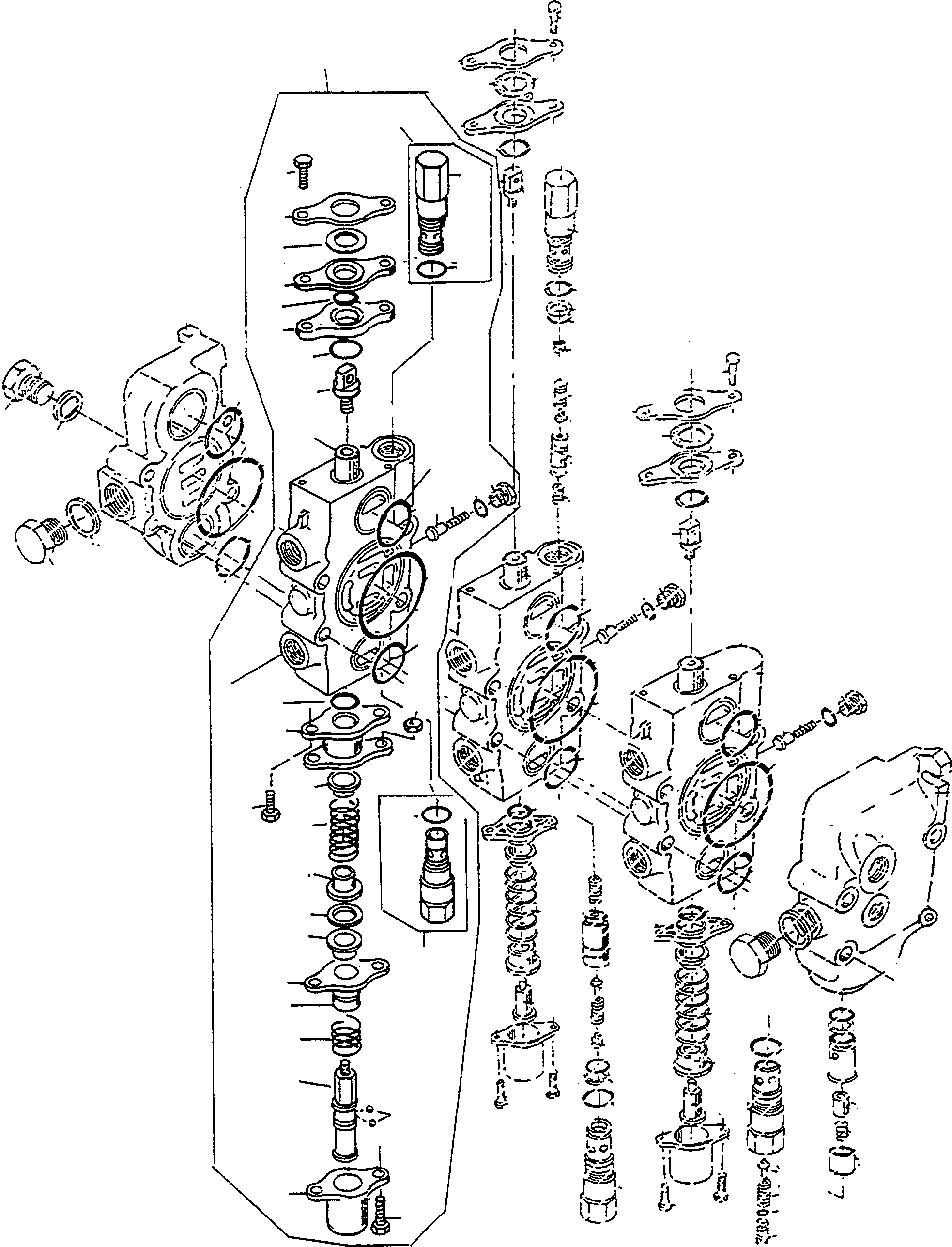 Клапанный блок 4919339M91 KOMATSU
