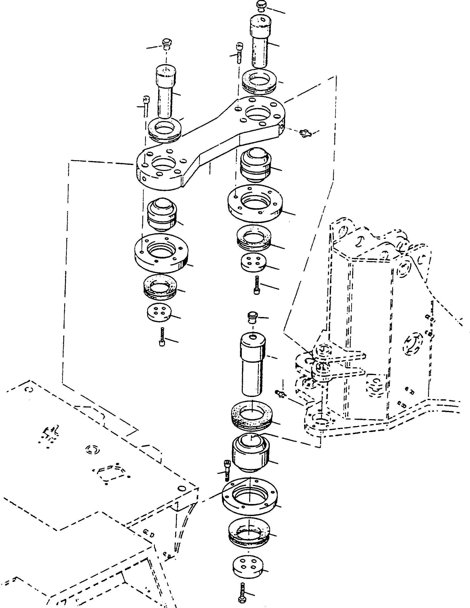 Фланец 4240762M1 KOMATSU