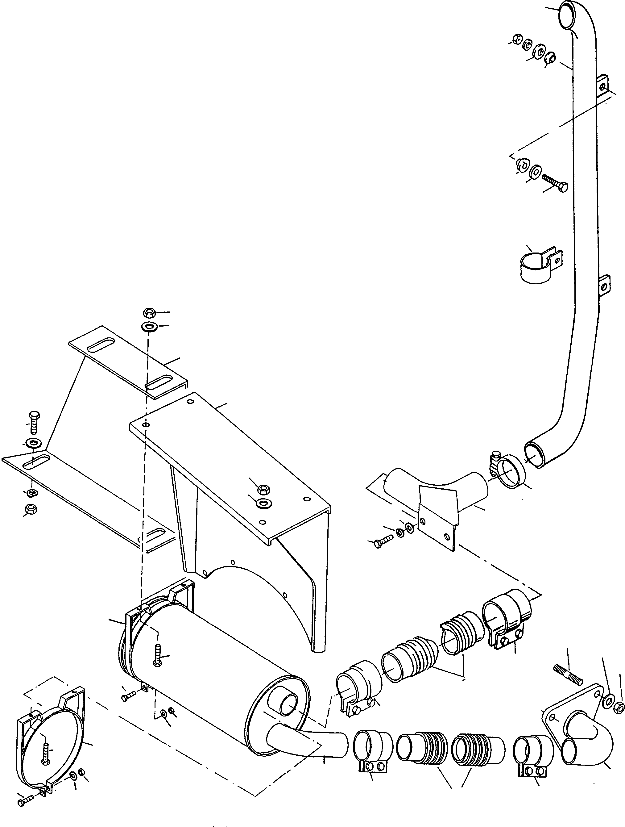 Гайка 4906834M1 KOMATSU