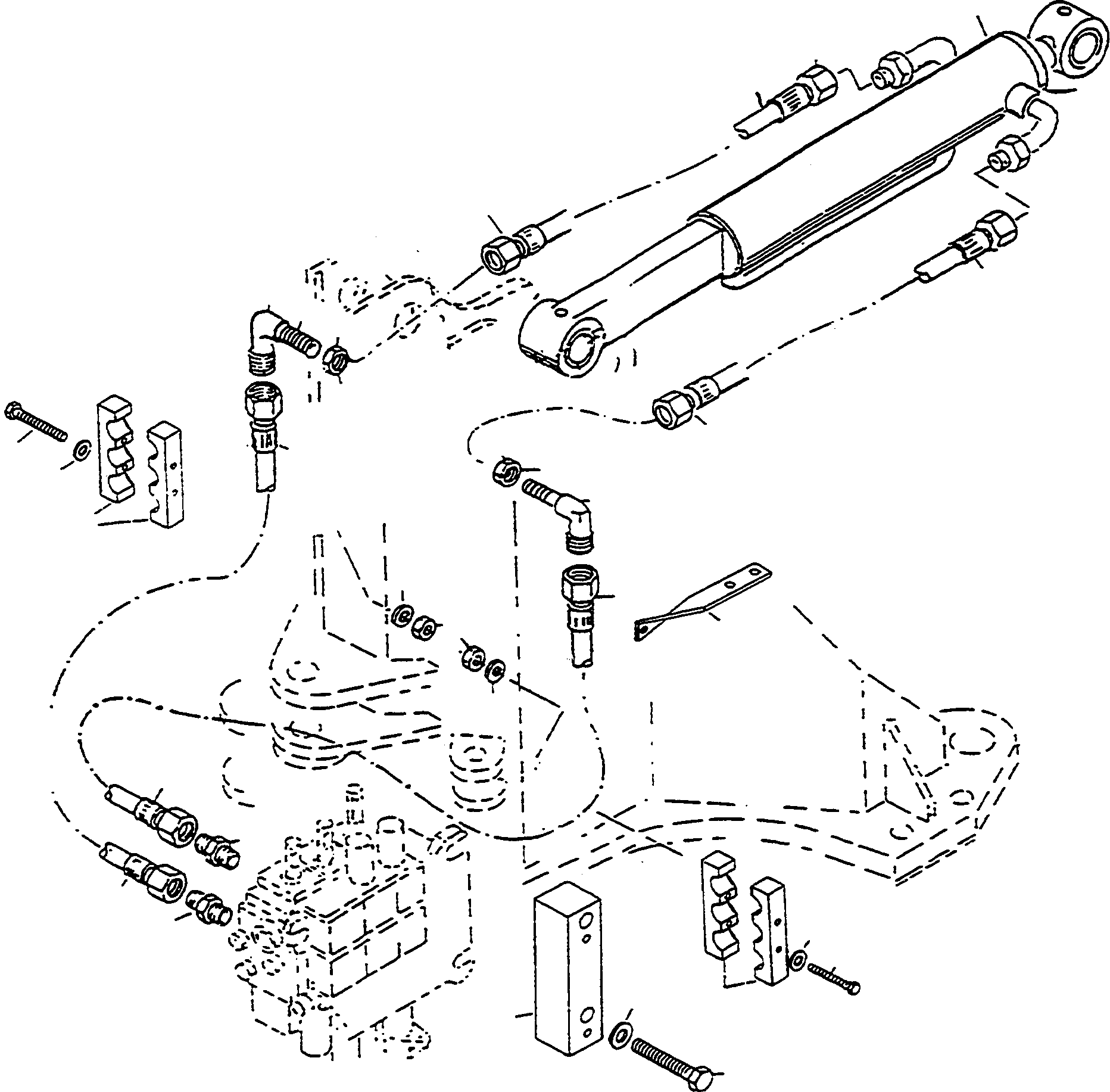 BUCKET CYLINDER 4501018M91 KOMATSU