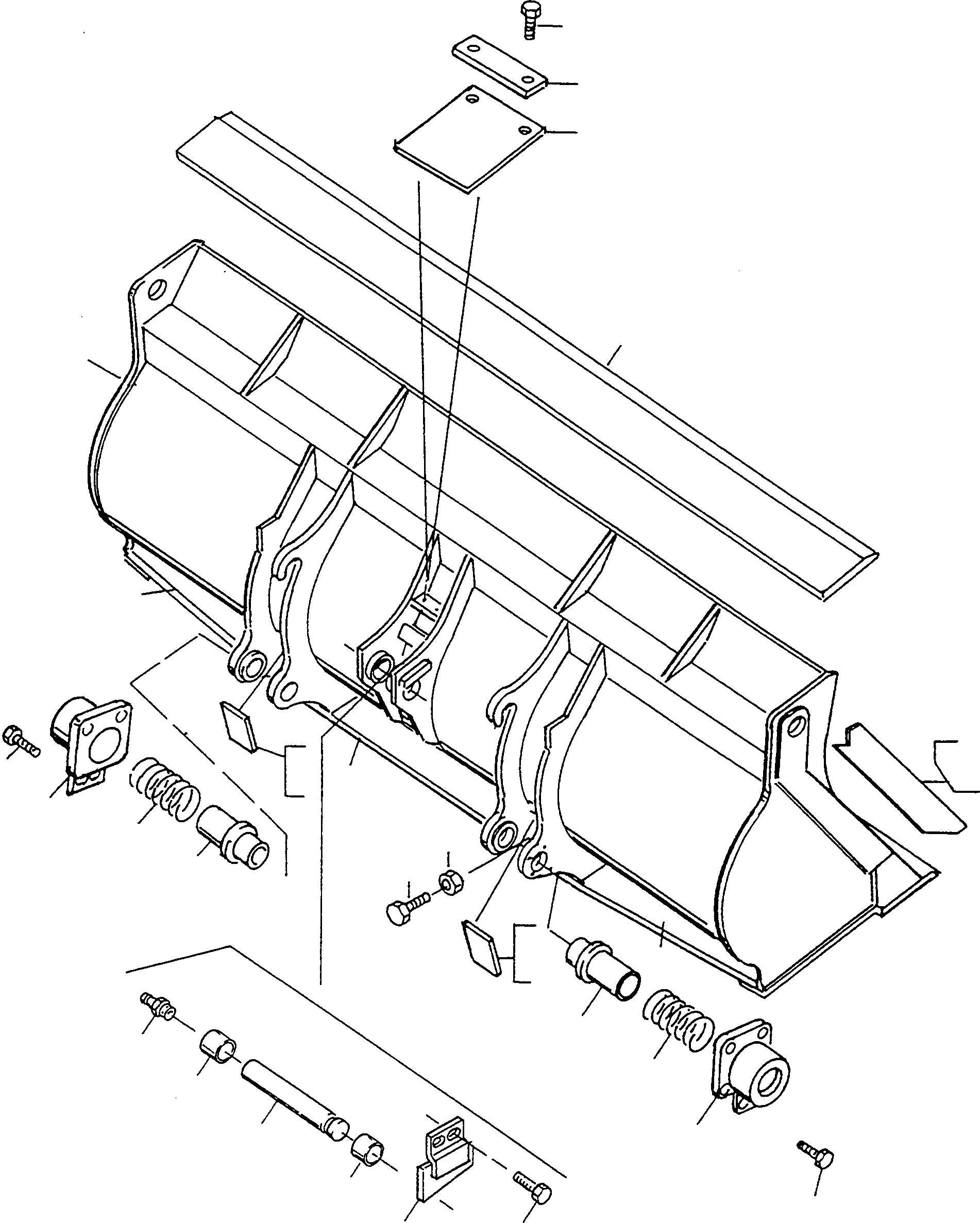 SKID 4227448M1 KOMATSU
