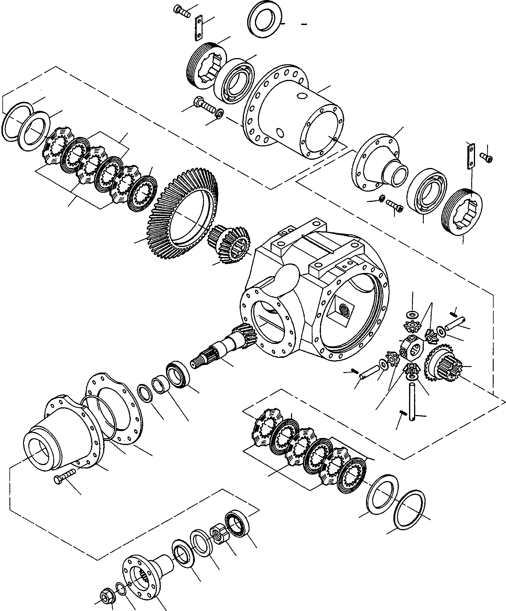 Гайка 4919016M1 KOMATSU
