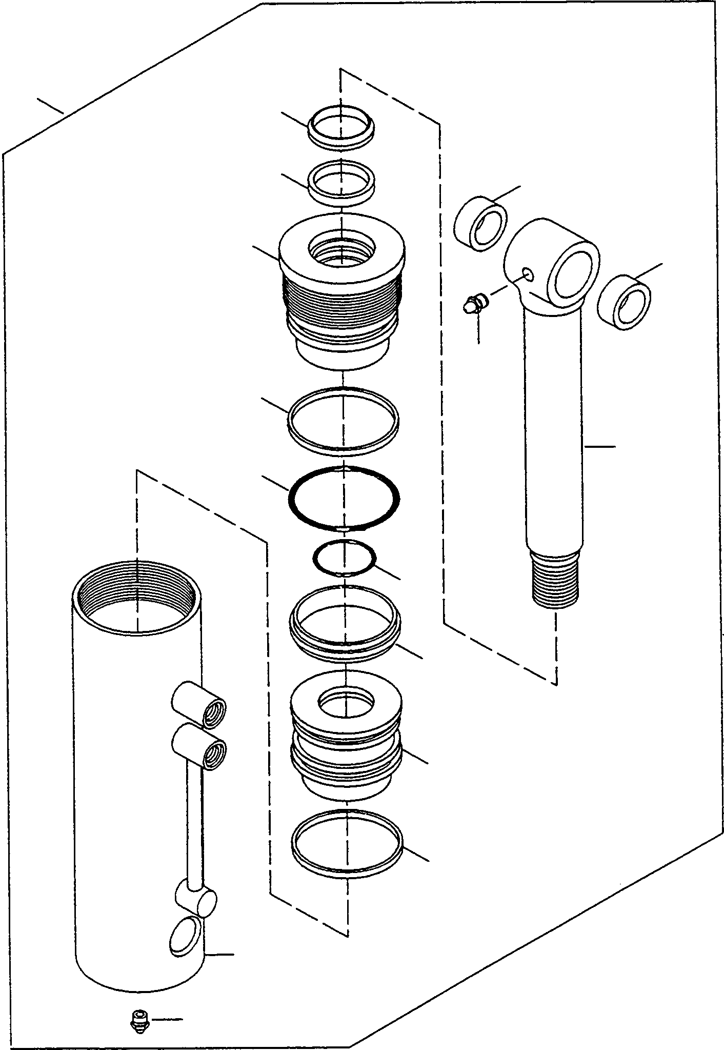 CYLINDER ROD 4919239M91 KOMATSU