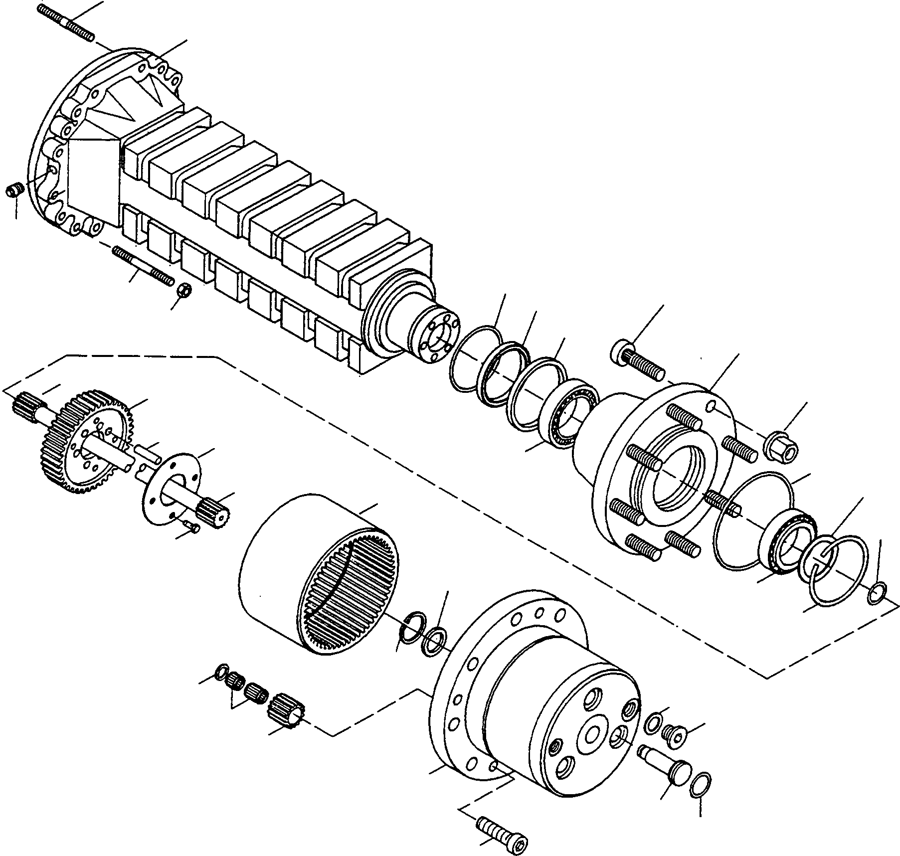STUD BOLT 4919132M1 KOMATSU
