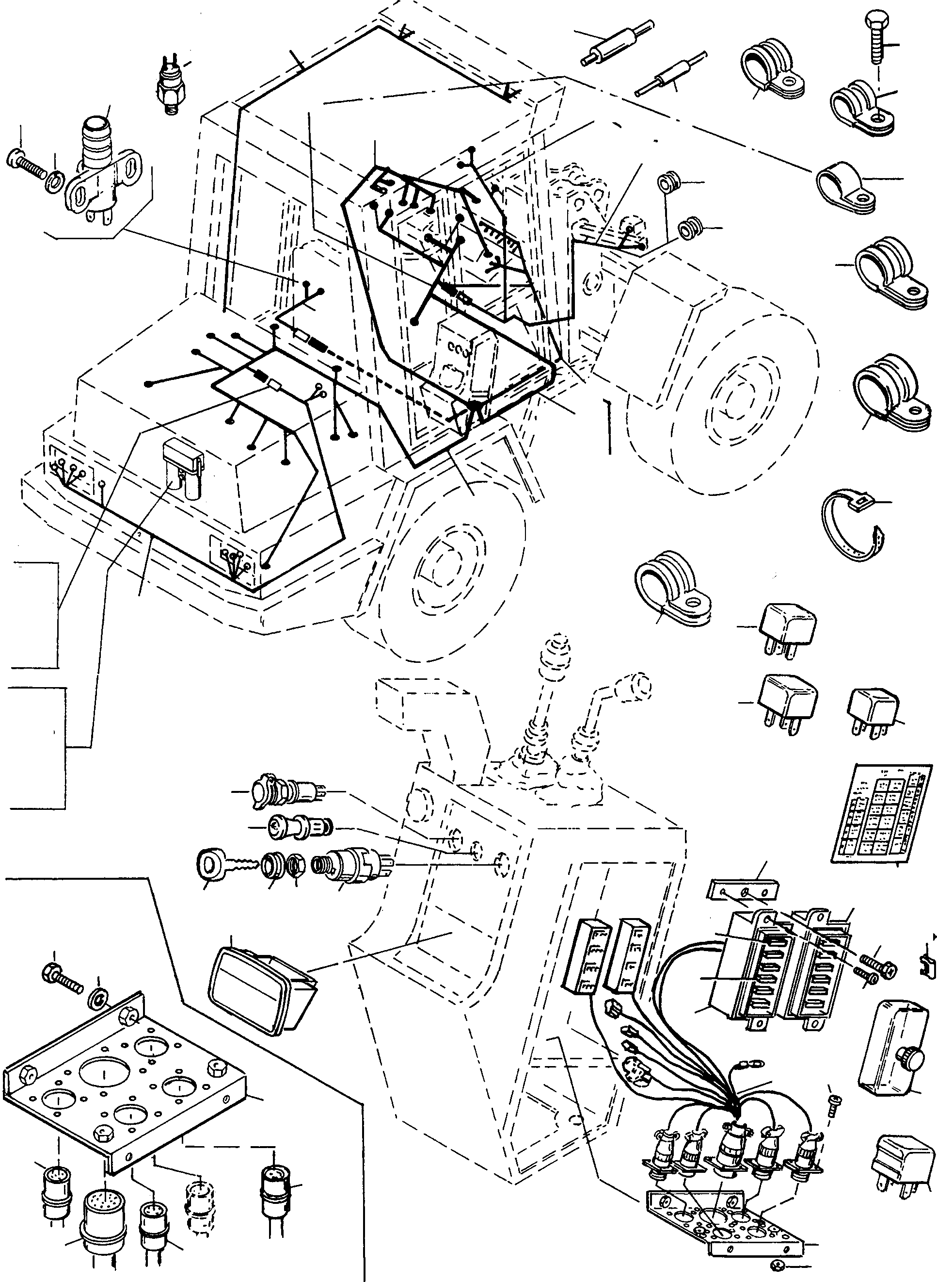Жгут проводов 4228773M91 KOMATSU