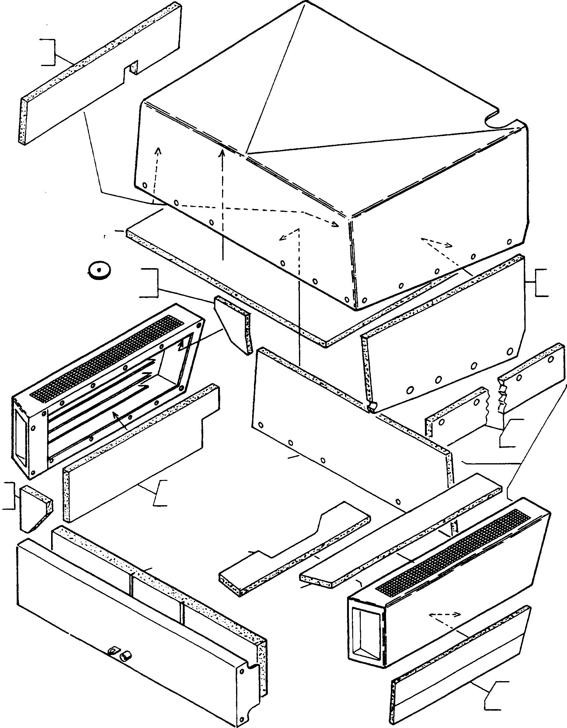 SOUND REDUCTION 4228972M1 KOMATSU