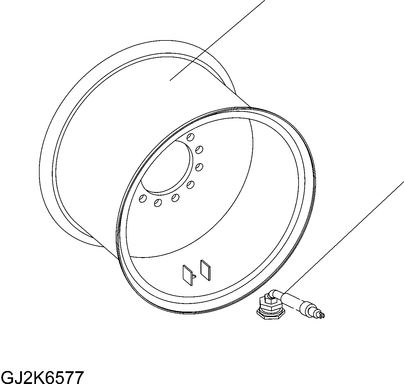 Обод колеса 42W-30-31070 KOMATSU