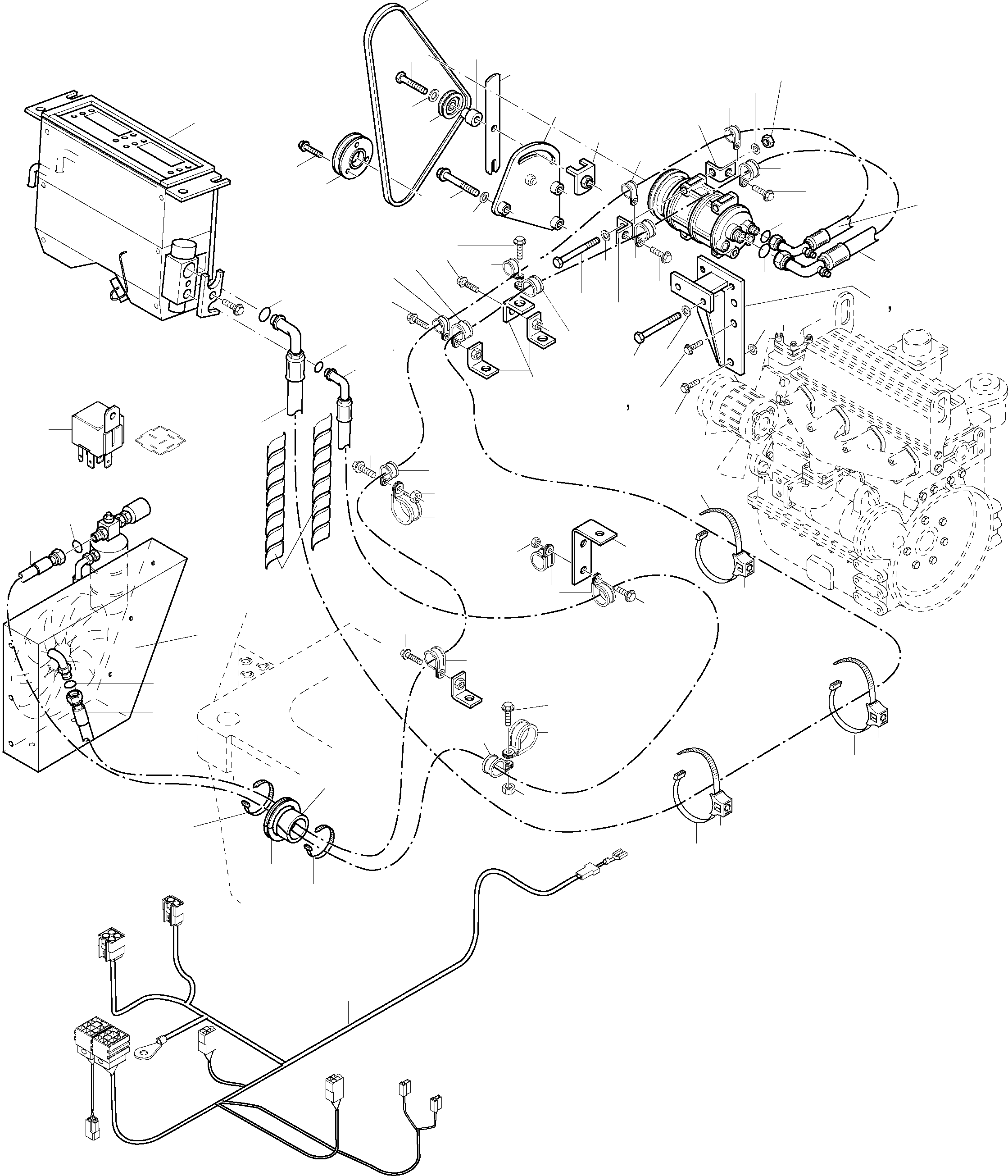 Шланг в сборе 42W-07-11M40 KOMATSU