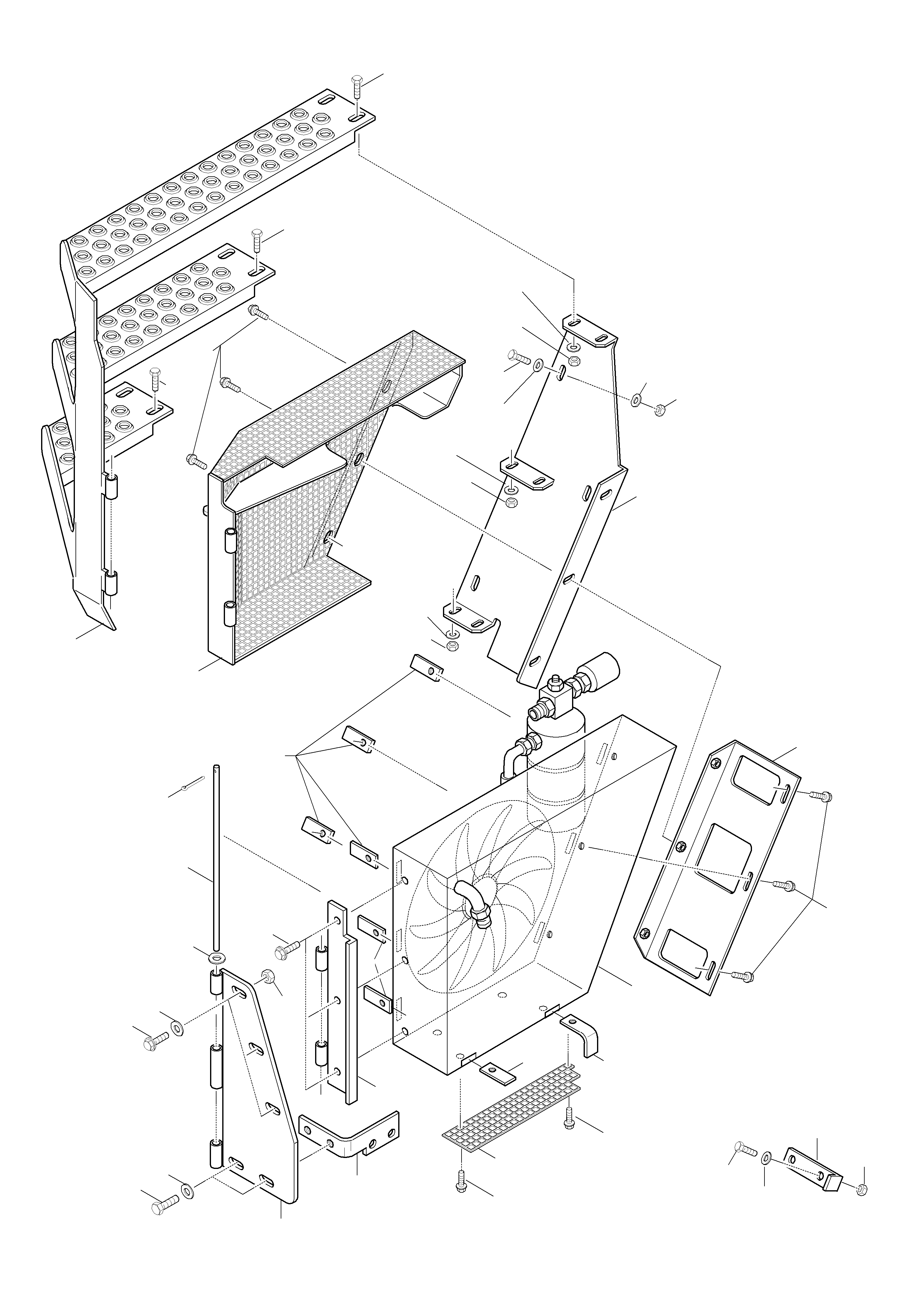 STAIR 42W-07-11490 KOMATSU