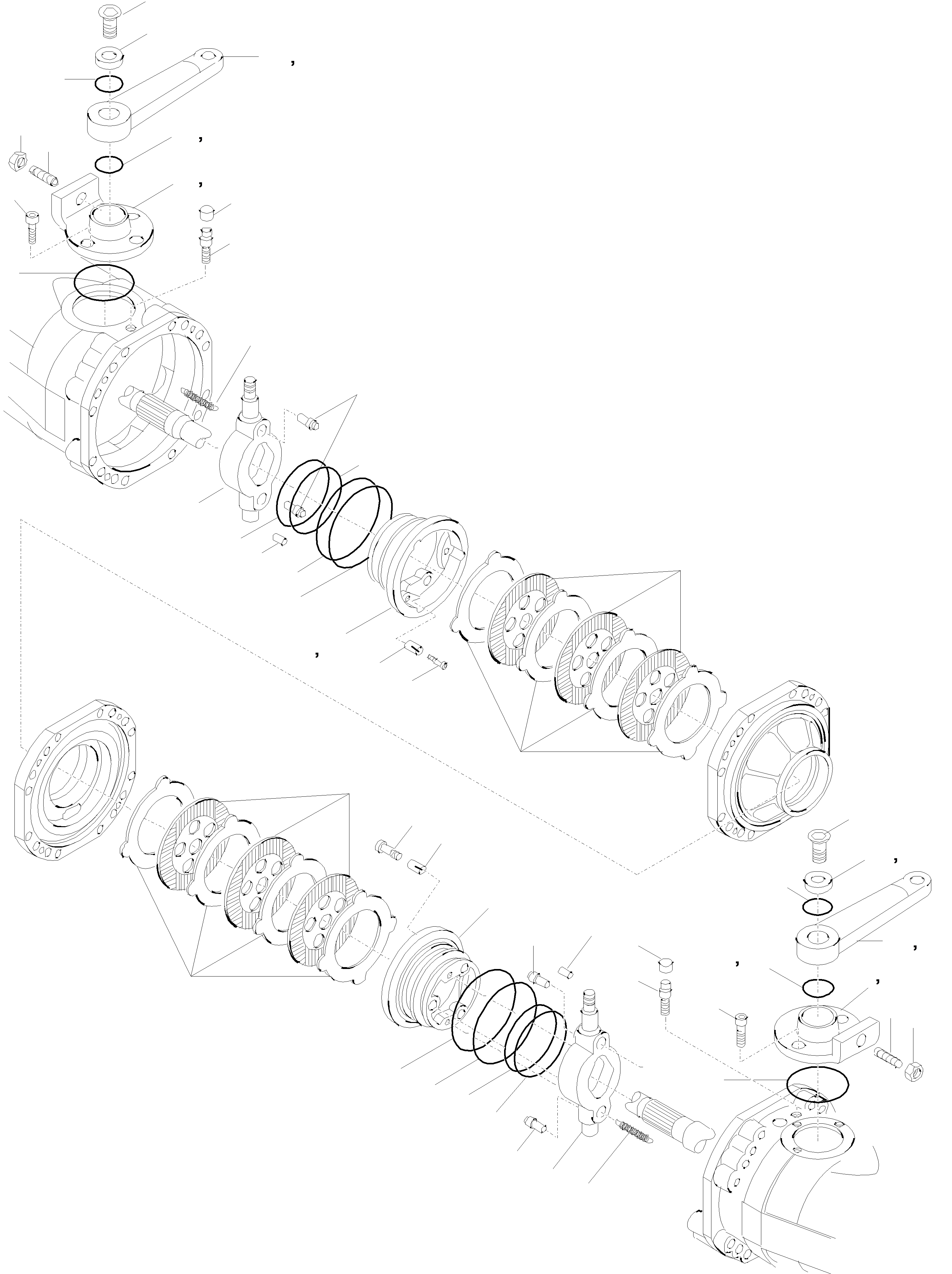 Поршень 42W-23-H0P35 KOMATSU