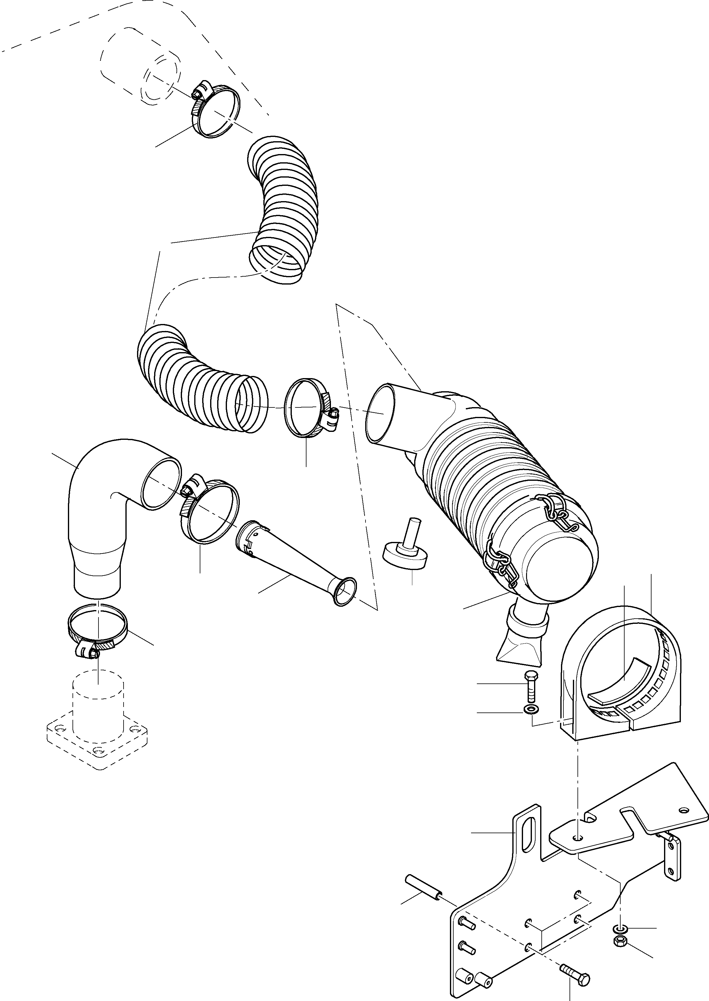 Шланг 42W-01-13A40 KOMATSU