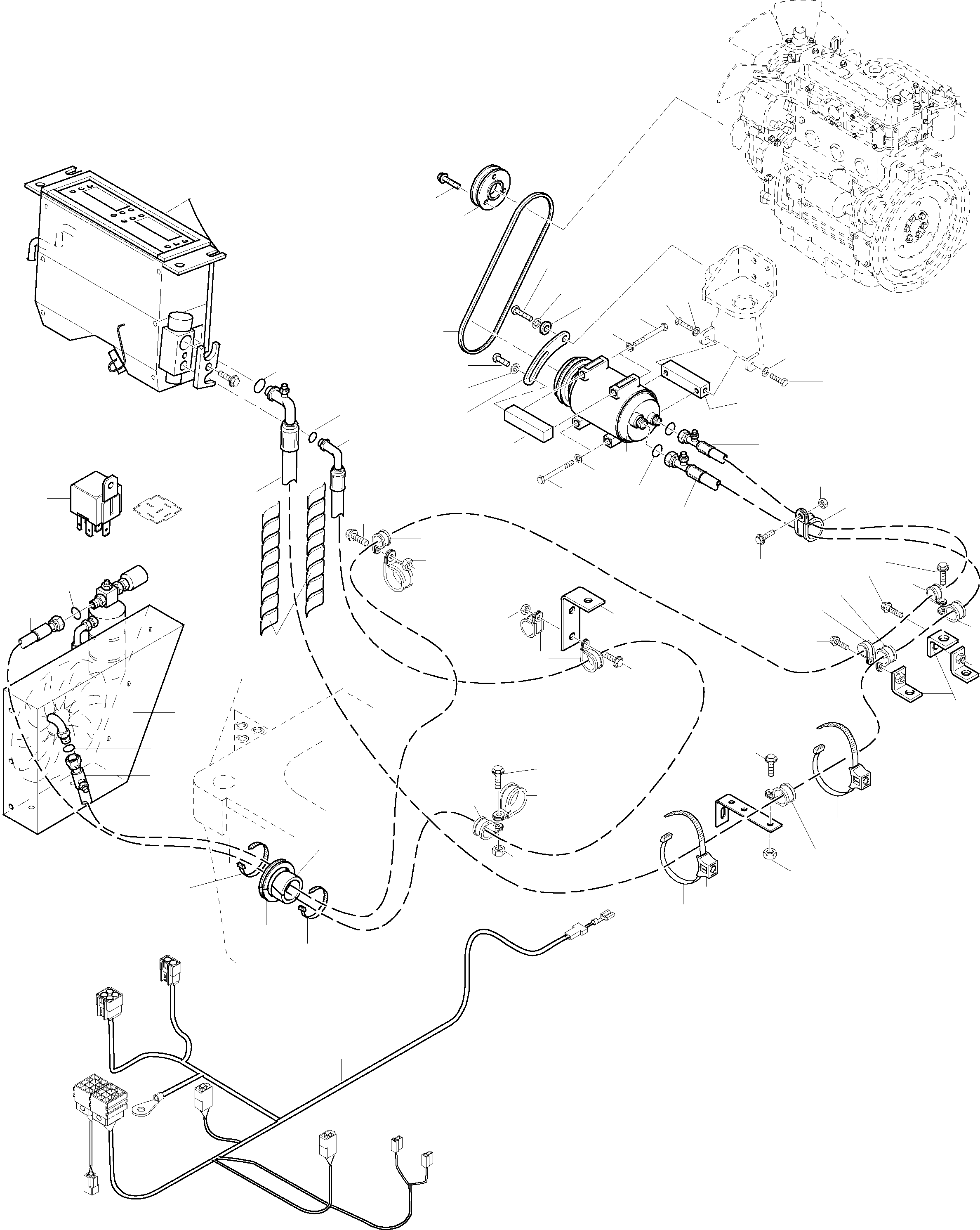 Кронштейн 42W-07-11P50 KOMATSU