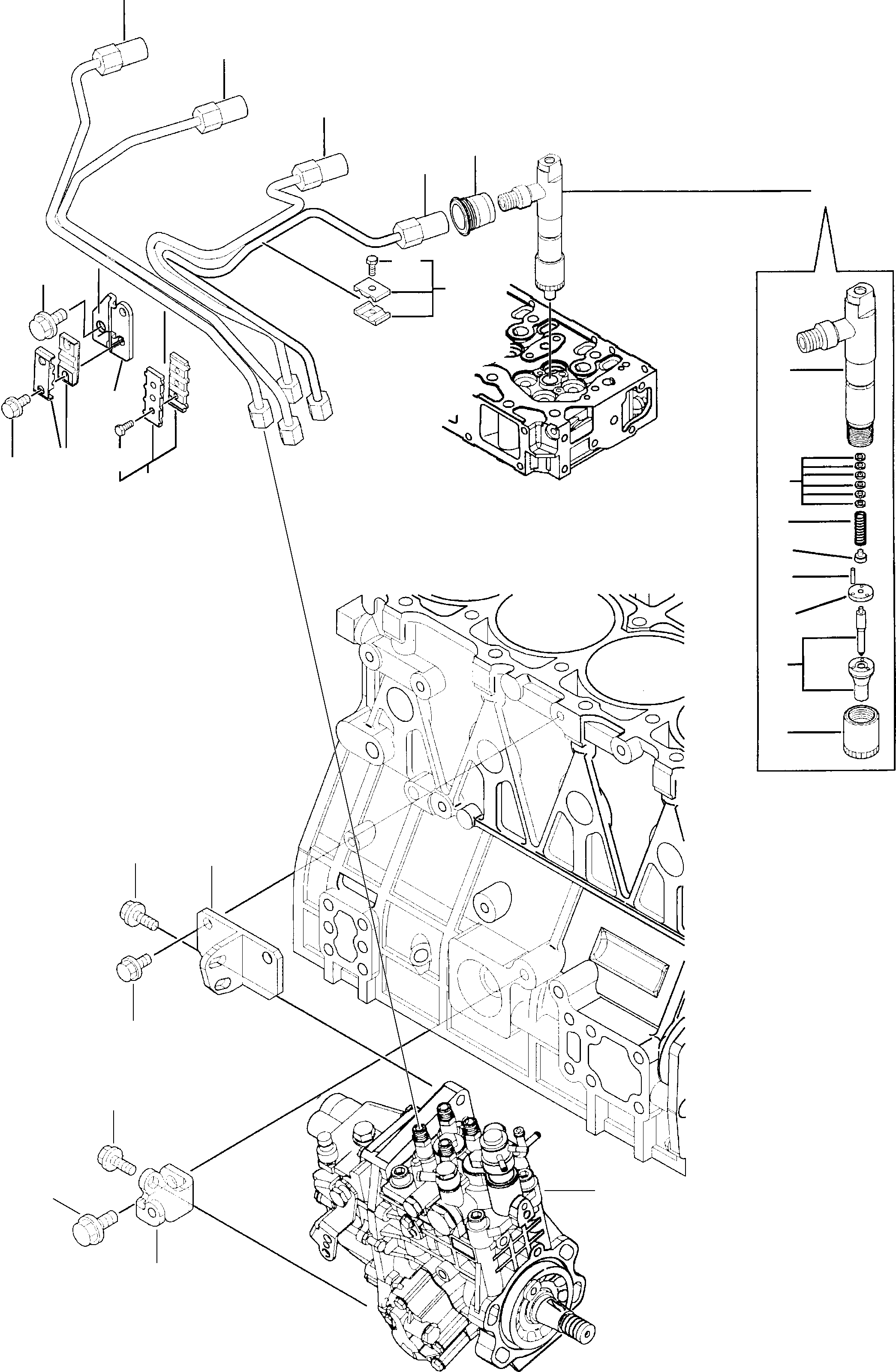 INJECTION PUMP YM729944-51320 KOMATSU