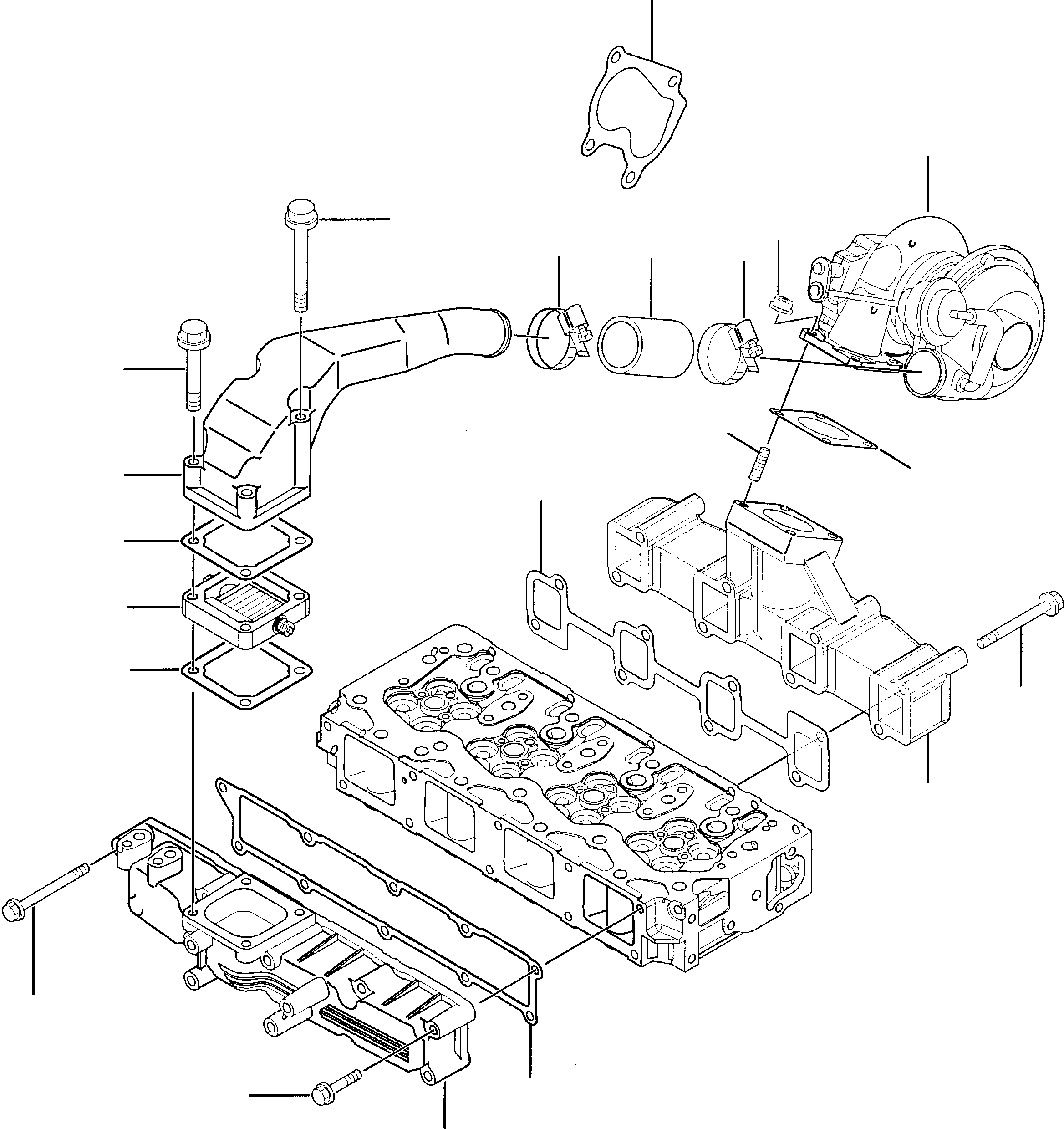 Турбинное колесо YM129908-18010 KOMATSU