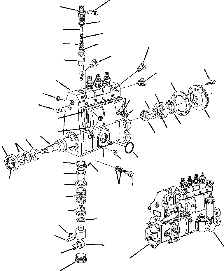 Пробка YMX13402-60000 KOMATSU
