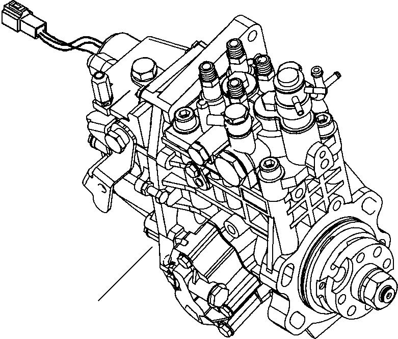 PUMP, FUEL INJECTION YM723945-51330 KOMATSU