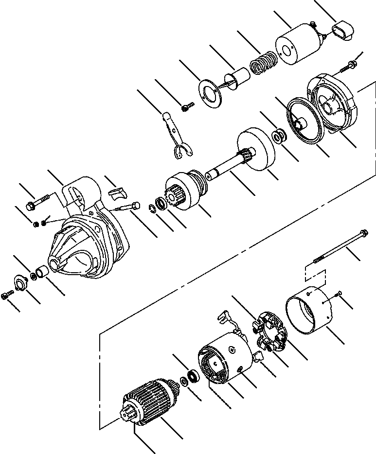 SOLENOID SWITCH YMX21305-70040 KOMATSU