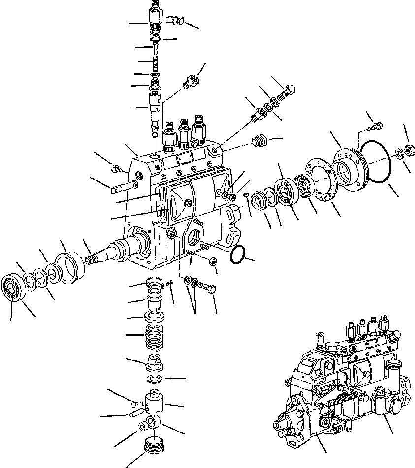 Пробка YMX13103-41501 KOMATSU