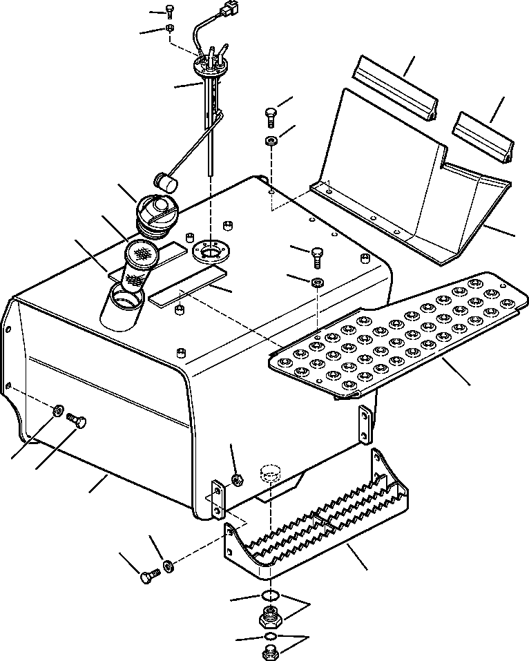 KIT, FUEL TANK 2938-04-3100 KOMATSU