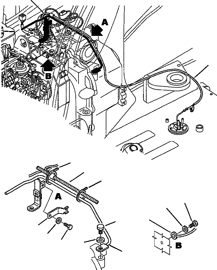 Стяжка 21D-06-43220 KOMATSU
