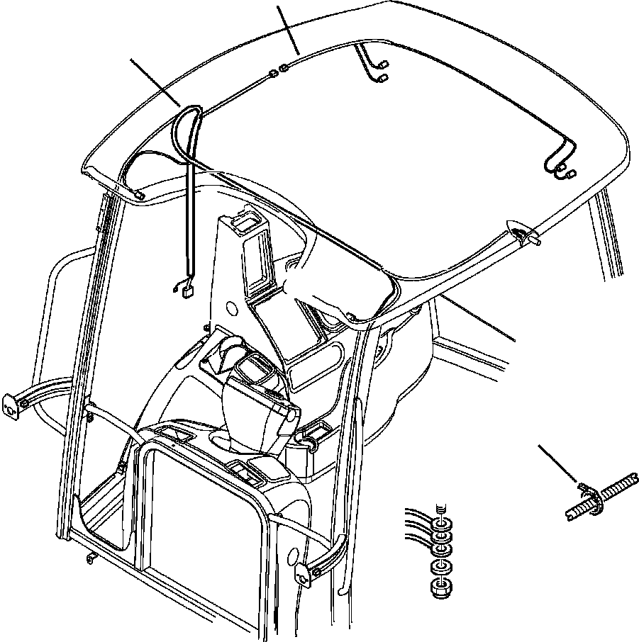 HARNESS, FRONT 42N-06-11880 KOMATSU