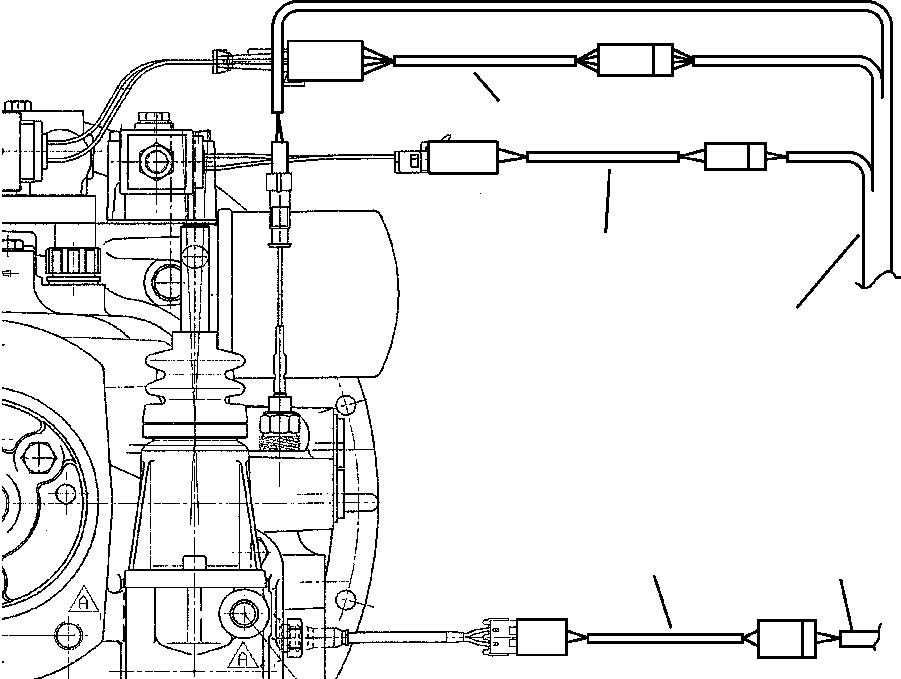 WIRE, FR VALVE 2938-06-2201 KOMATSU