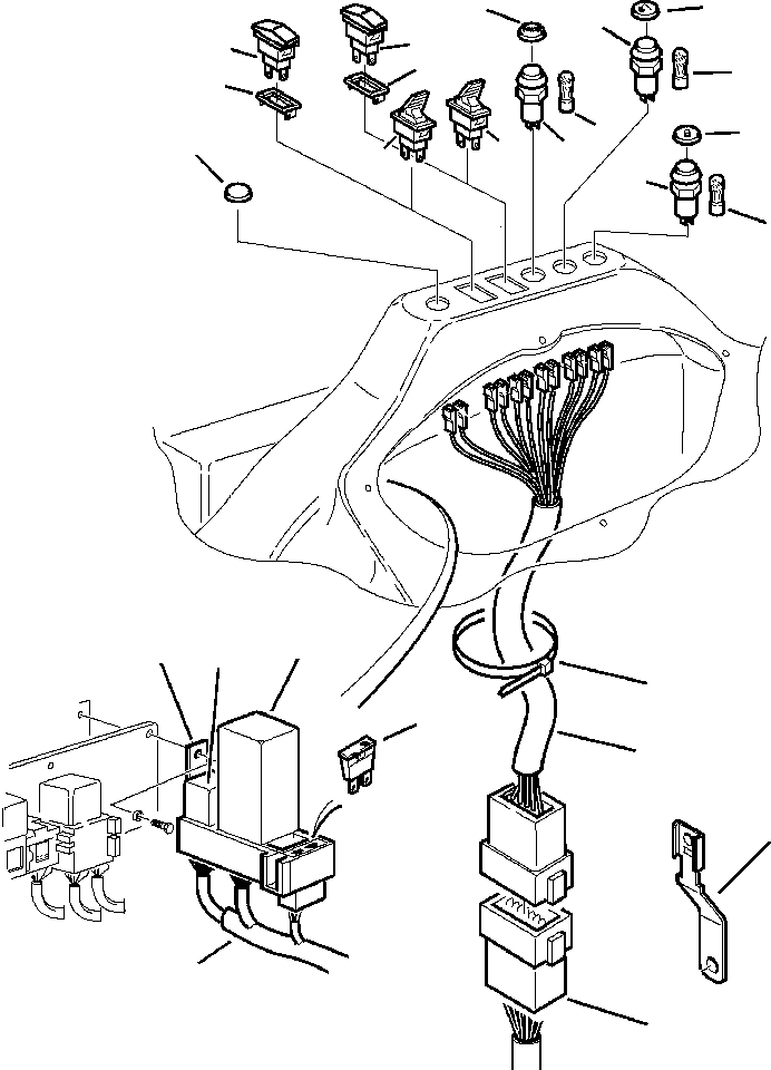 PLATE, ADAPTERCANOPY ONLY 312612232 KOMATSU