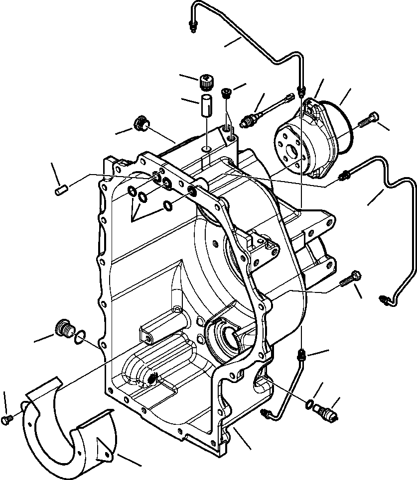 Уплотнительное кольцо круглого сечения CA0029560 KOMATSU