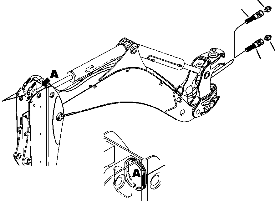 Шланг 42N-62-15260 KOMATSU