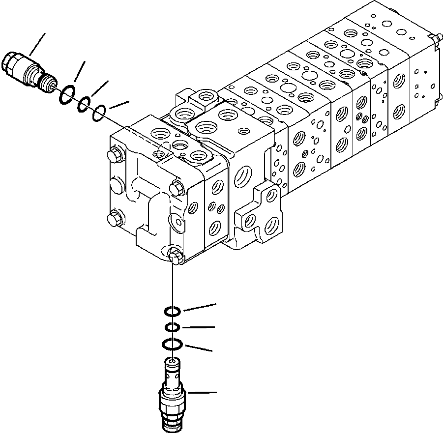 Предохранительный клапан 723-10-19901 KOMATSU