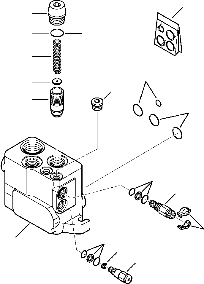 INLET SECTION 844020468 KOMATSU