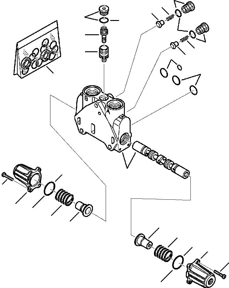 OUTRIGGER SECTION 844020738 KOMATSU