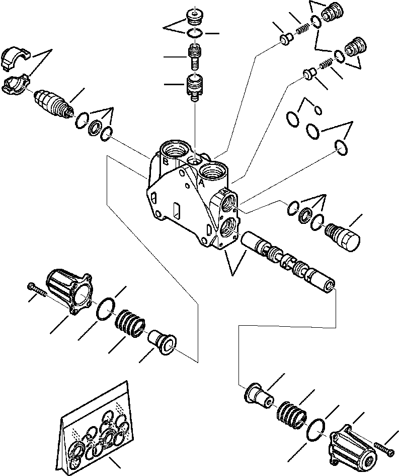 BUCKET SECTION 844020739 KOMATSU