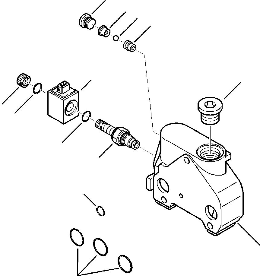 OUTLET SECTION 844020474 KOMATSU