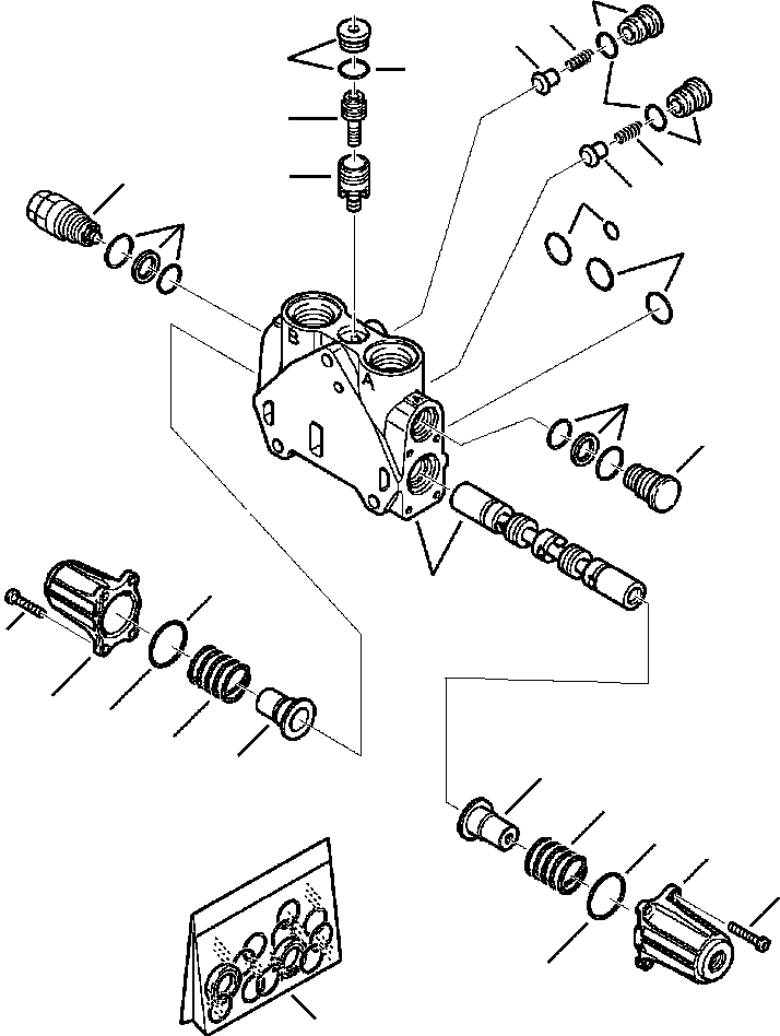 TELESCOPIC ARM SECTION 844020741 KOMATSU