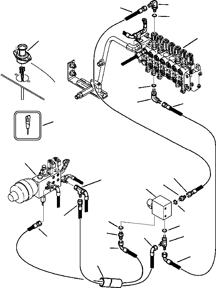 Шланг 392368134 KOMATSU