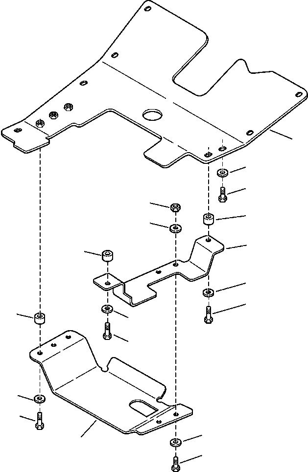UNDERGUARD, SIDE 2938-46-1231 KOMATSU