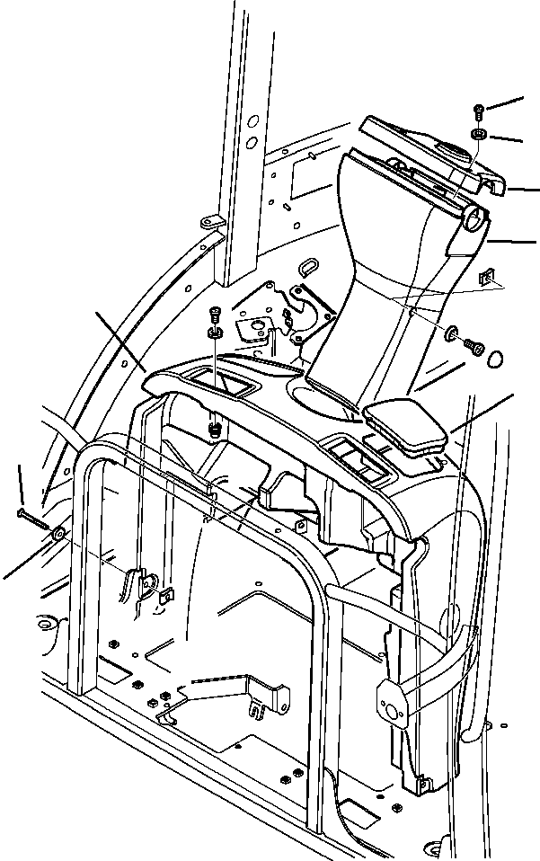 Передняя крышка 42N-54-A4660 KOMATSU