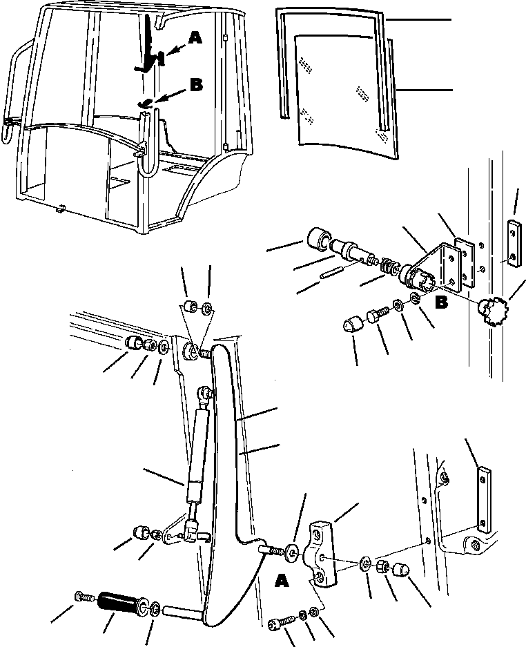 WINDOW FRAME 812615140 KOMATSU
