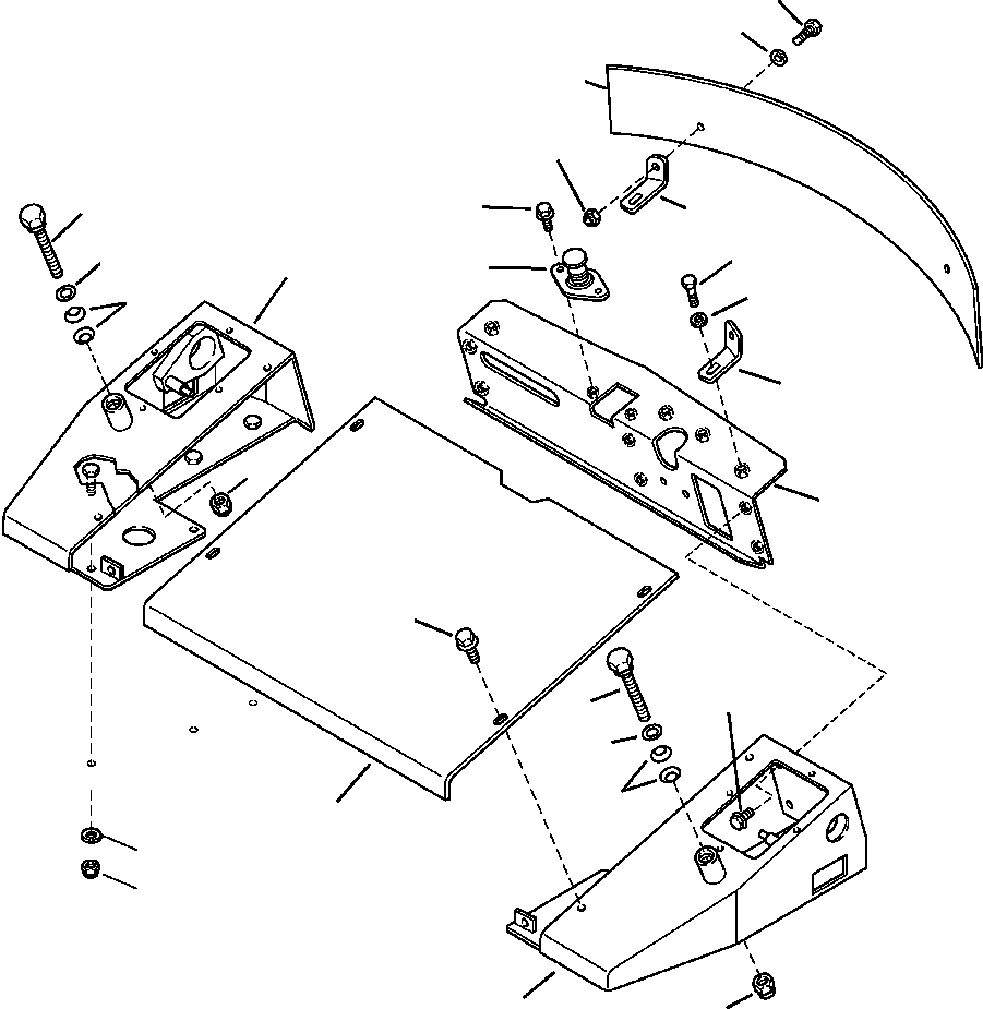 CLOSURE, REAR 312693728 KOMATSU