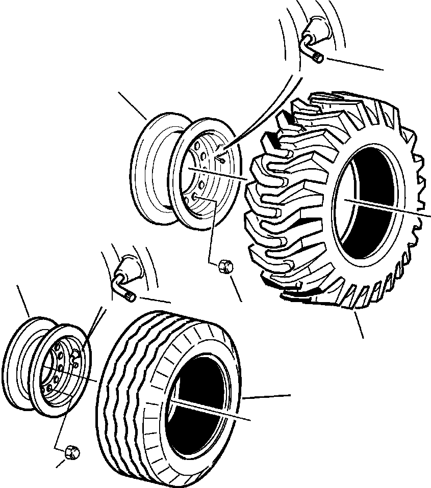 RIM, FRONT 2938-30-6064 KOMATSU