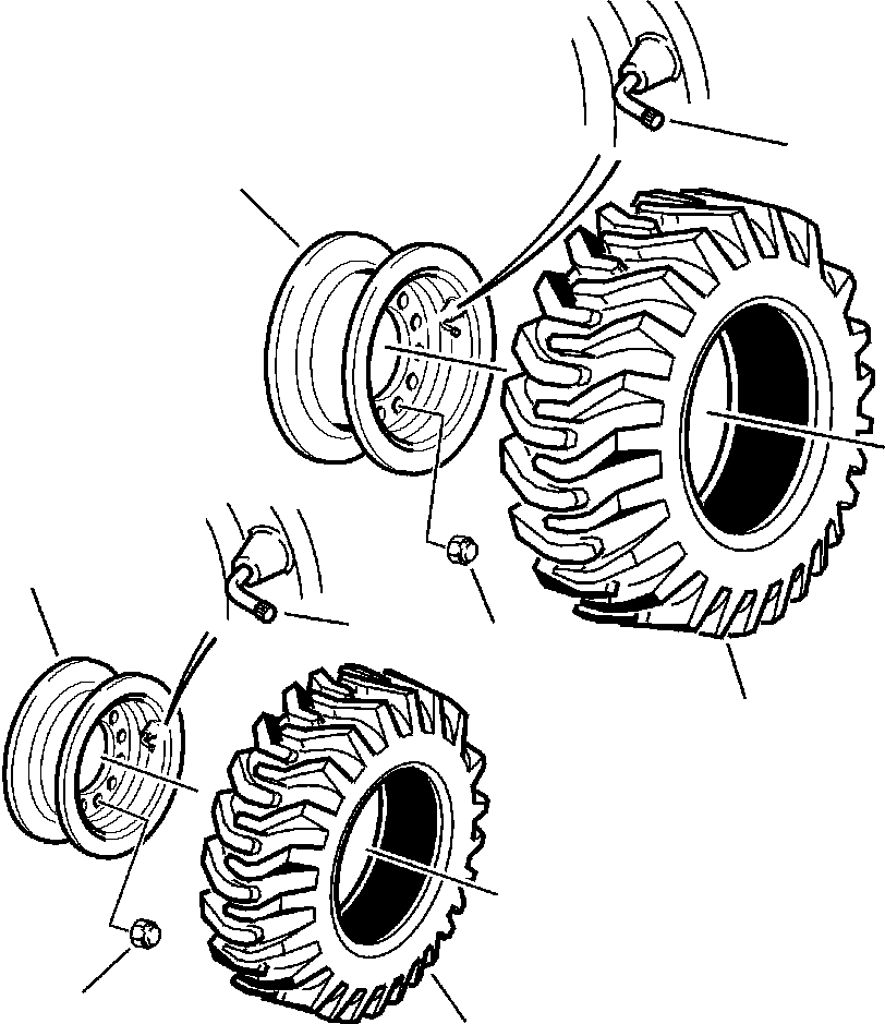 RIM, FRONT 2938-30-6061 KOMATSU