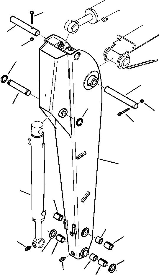 STANDARD ARM 42N-856-4110 KOMATSU