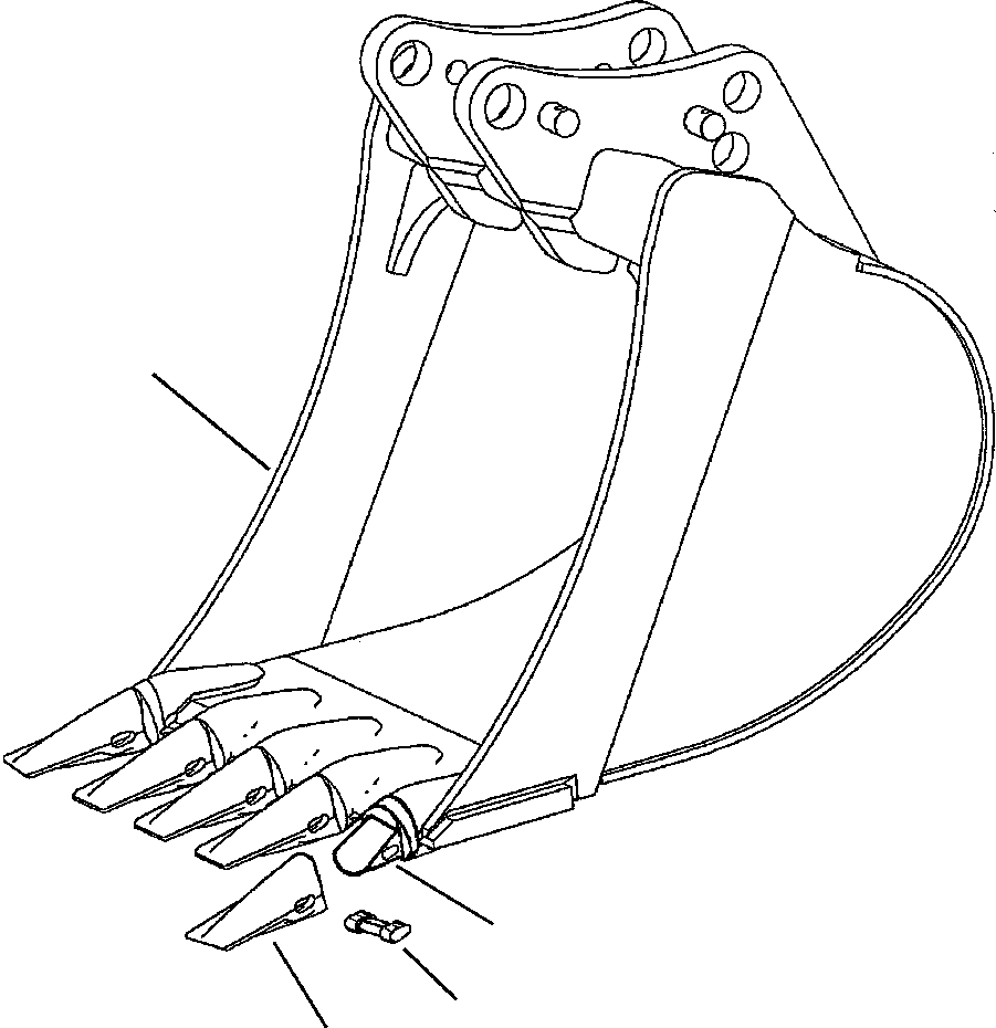 PIN, KEEPER XS05P KOMATSU