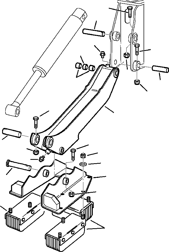 PAD, SEGMENTED 2938-70-2740 KOMATSU